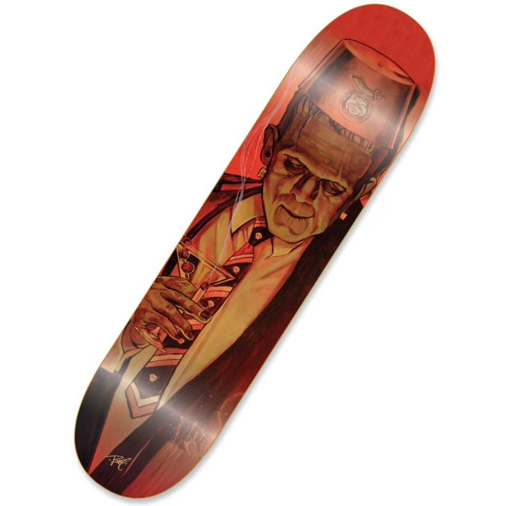 Order of the Bulldog Skateboard Skate Deck or Wall Art by Artist Mike Bell NWT